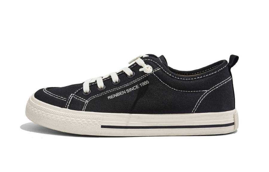 RENBEN Slip Resistant Abrasion Resistant Slip Resistant Abrasion Resistant Low top Canvas Shoes Women's