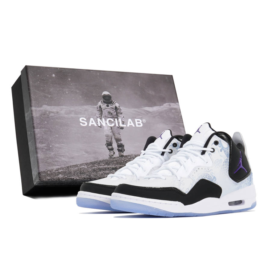 Jordan Jordan Courtside 23 3 Times Laboratory Cushioning Slip Resistant Cushioning Slip Resistant Mid top