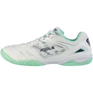 JOOLA PRO Style Cushioning Slip Resistant Abrasion Resistant Low top Table Tennis Shoes Unisex White