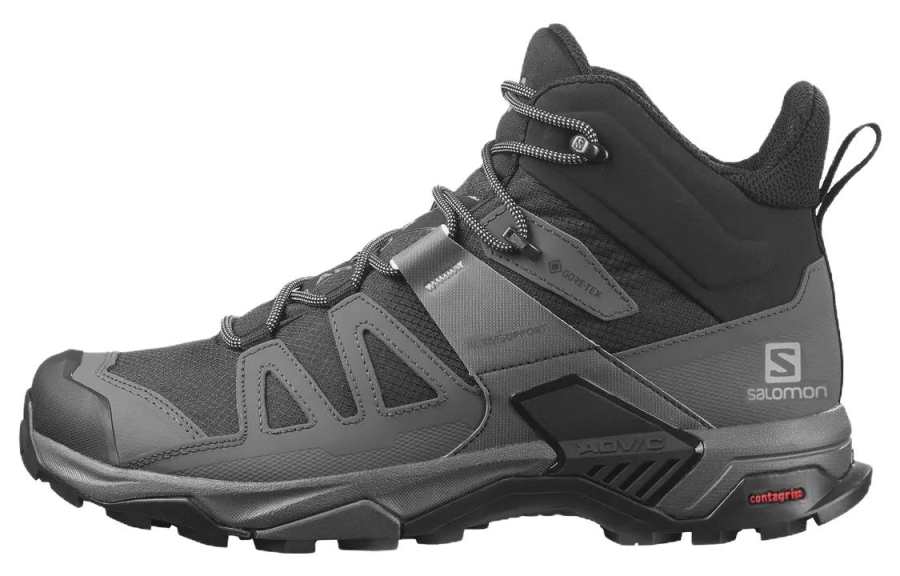 SALOMON X Ultra 4 Comfortable Waterproof Grip Mid top Hiking Shoes Men's