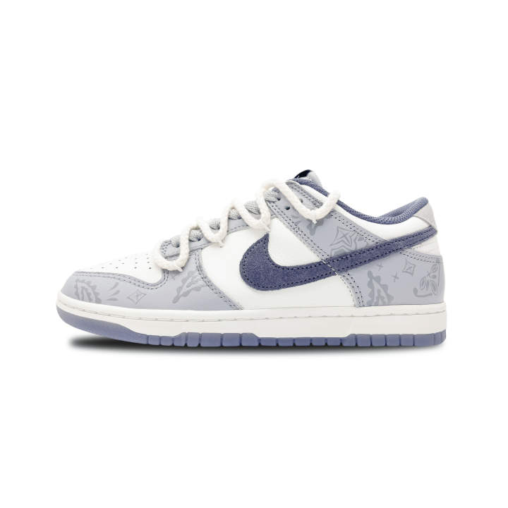 Nike Nike Dunk Low top Skateboard Shoes Men's White Gray