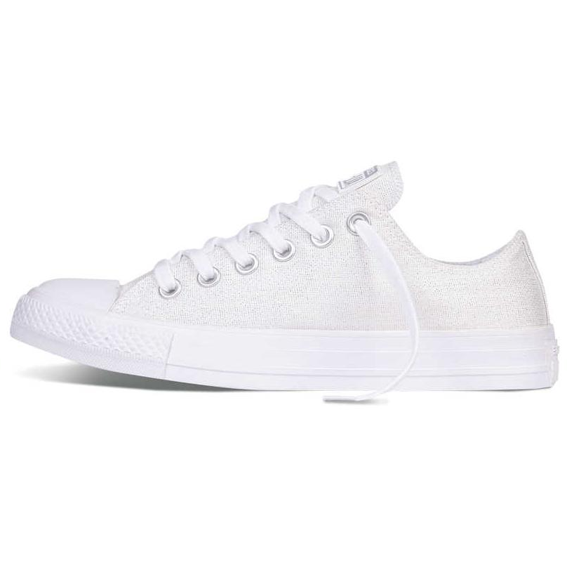 Converse Chuck Taylor All Star Comfortable Round Toe Low top Canvas Shoes Women's Ecru