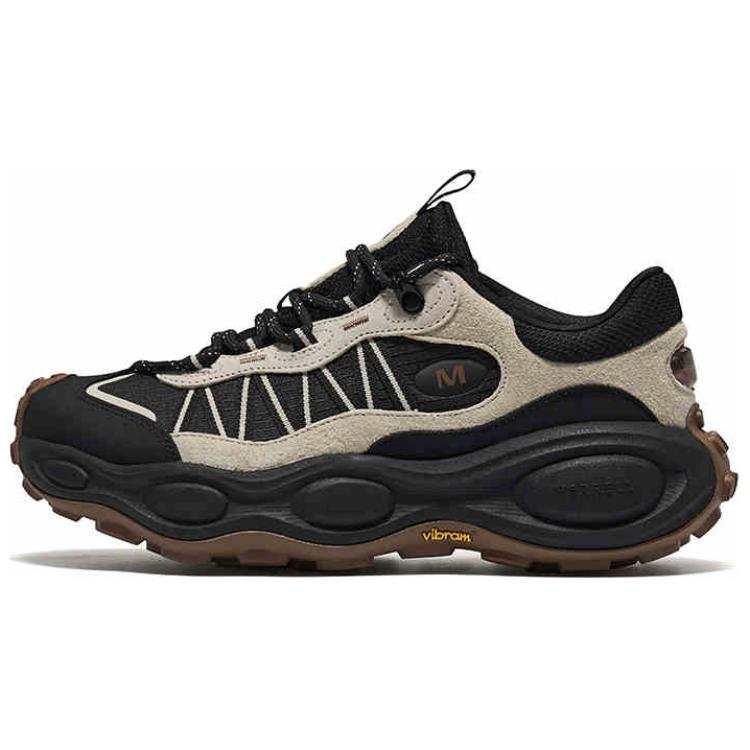 MERRELL Low top Hiking Shoes Unisex Black Khaki