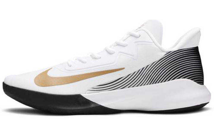 Nike Nike Precision 4 White Metallic Gold