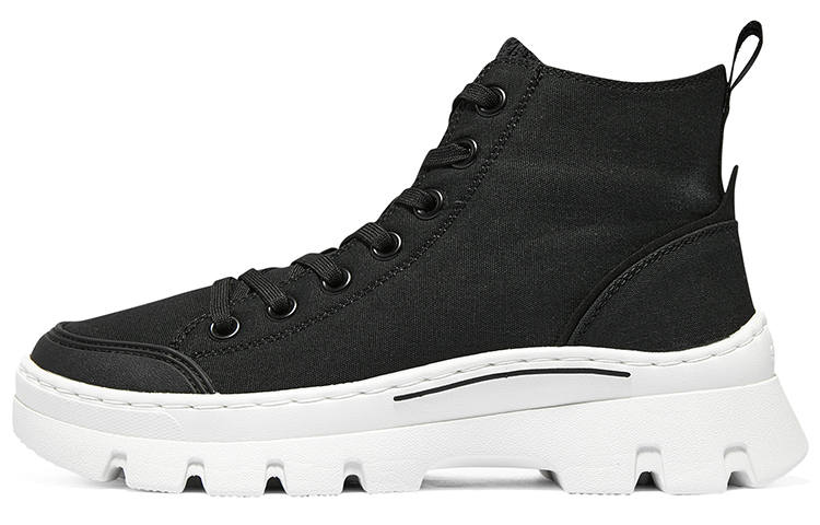 Skechers Roadies High top Canvas Shoes Women's Black