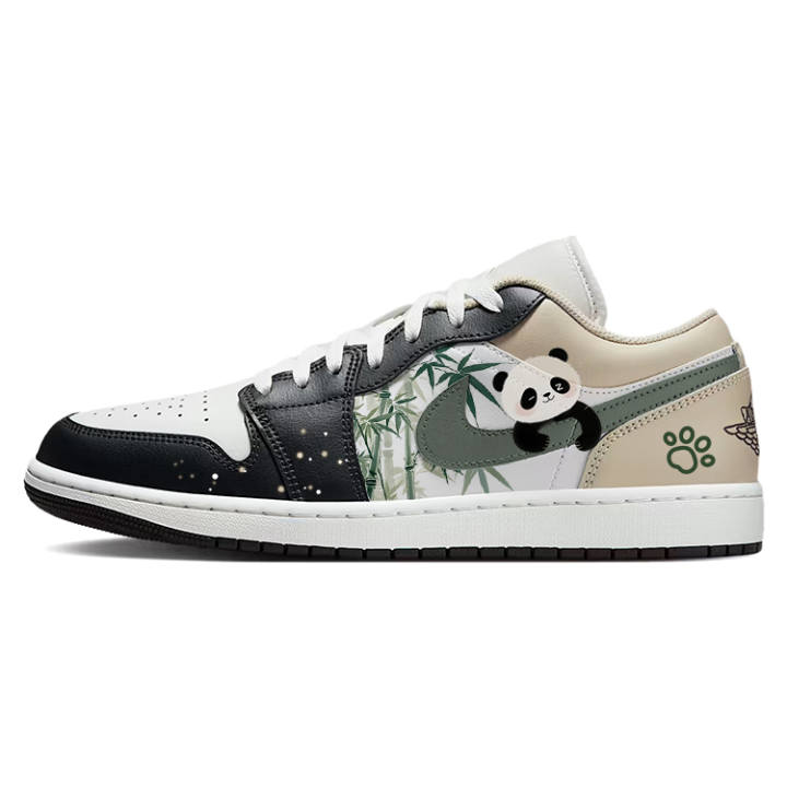 Jordan Jordan Air Jordan 1 Cute Bear Cat Cushioning Slip Resistant Abrasion Resistant