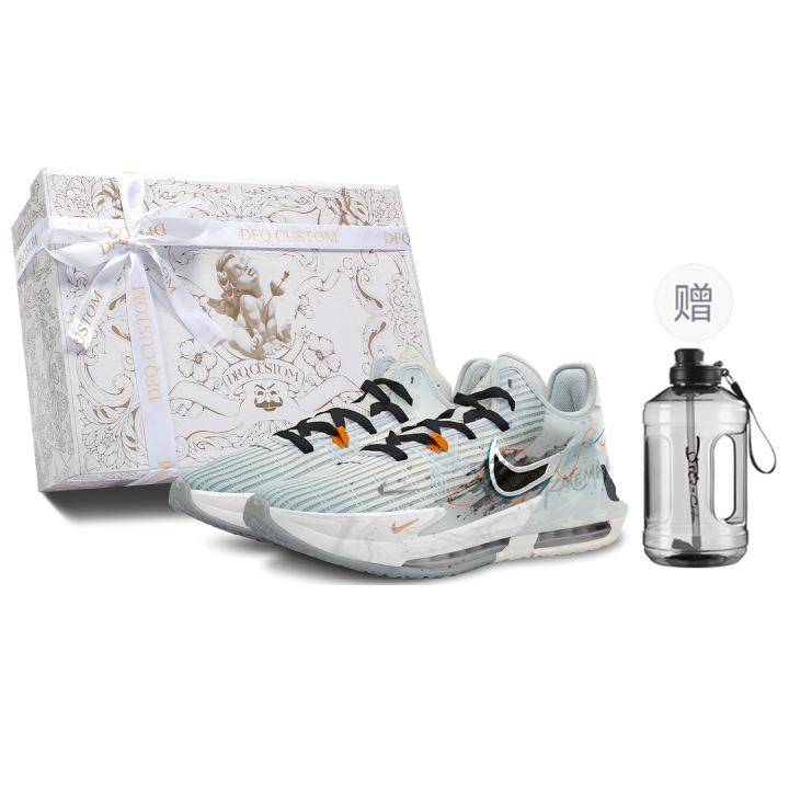 Nike Nike Witness 6 Da Vinci, Box, Speed Blue Cushioning Slip Resistant Abrasion Resistant