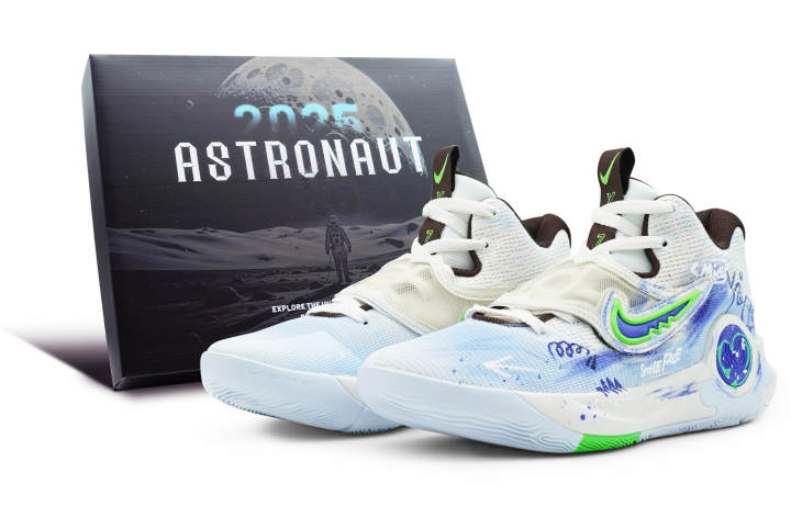 Nike Nike KD Trey 5 X Slip Resistant Slip Resistant Low top Basketball Shoes Men's White Blue
