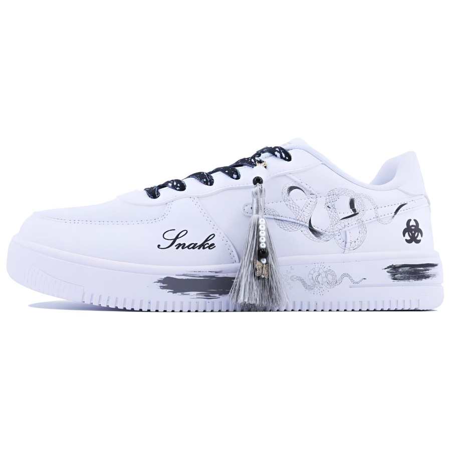 Erke Ivia SDS Synthetic Leather Abrasion Resistant Breathable Abrasion Resistant Breathable Low top Skateboard Shoes