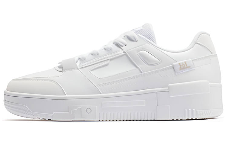 361° Lightweight Low top Skateboard Shoes Men's Bright White