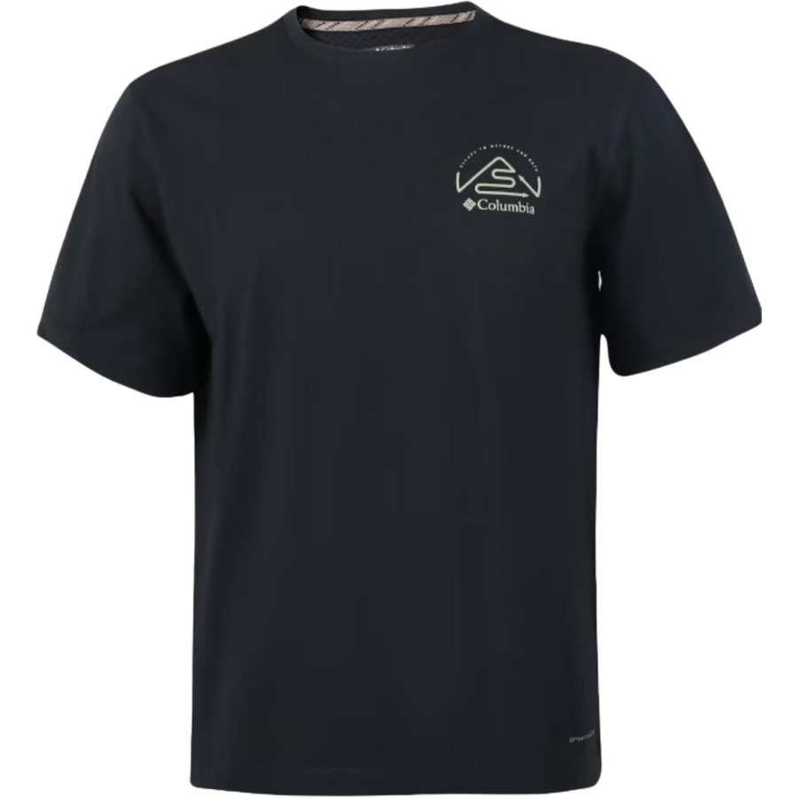 Columbia T Shirts Men's Crew Neck Moderate