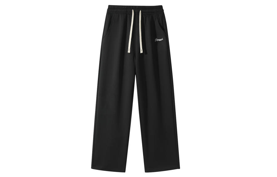 Disney Casual Pants Unisex Thickened And Fleece Lined Straight Fit Pants