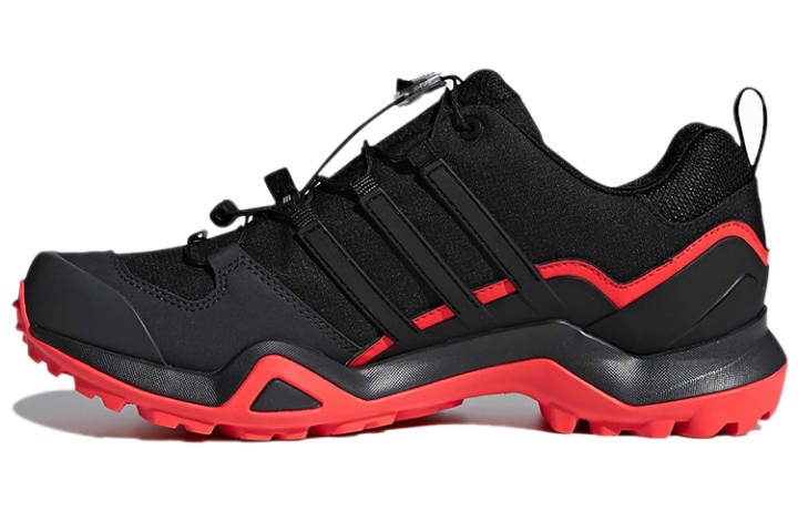 Adidas Adidas Terrex Swift Mountaineering & Hiking Shoes Men's Low Top Black/Red
