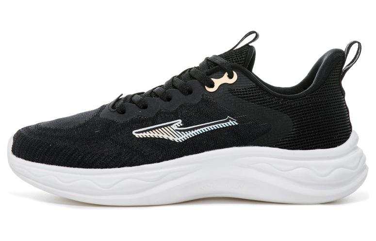 Erke Comfortable Slip Resistant And Breathable Low top Training Shoes Women's Black Orange