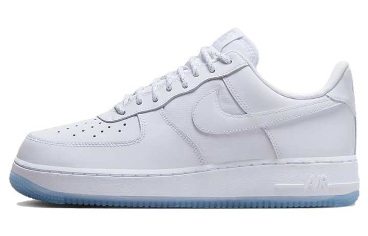 Nike Nike Air Force 1 Low '07 White Ice Blue Sole Men's