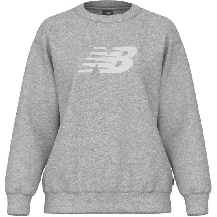 New Balance New Balance Sweatshirts Women's Gray Crew Neck Moderate
