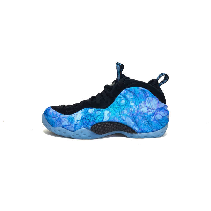 Nike Nike Foamposite One Mid top Vintage Basketball Shoes Unisex Royal Blue