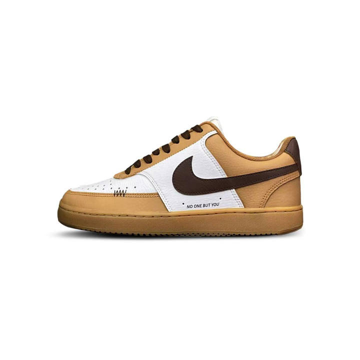 Nike Nike Court Vision 1 Tower Rabbit Creative Low top Skateboard Shoes Men's Yellow White