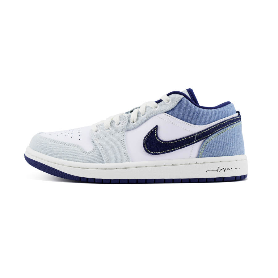 Jordan Jordan Air Jordan 1 Low SE Denim Abrasion Resistant Slip Resistant Abrasion Resistant Slip Resistant Low top