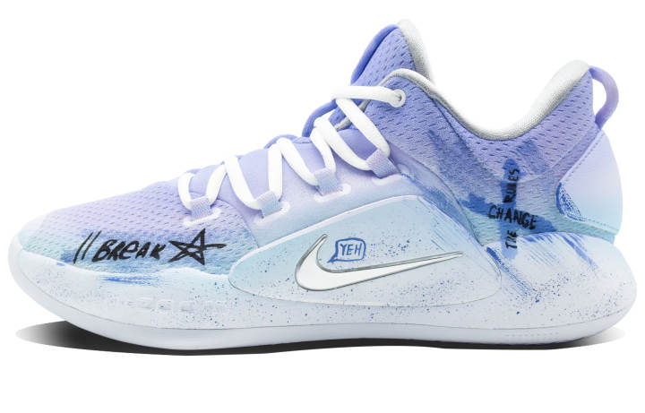Nike Nike Hyperdunk X Tun Island Manufacturing, Dreamy Graffiti Cushioning Slip Resistant Cushioning Slip Resistant Low top