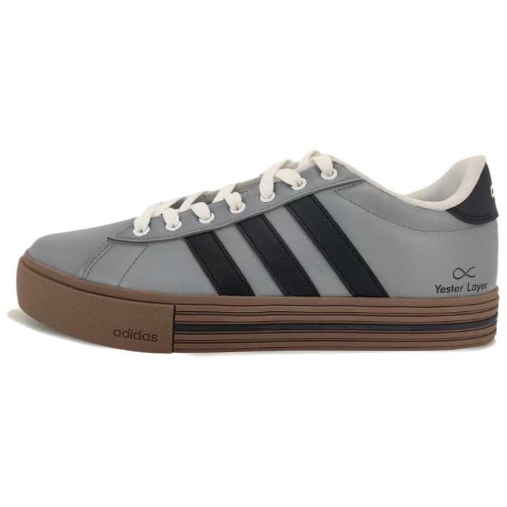 Adidas Adidas Daily 4.0 Slip Resistant Low top Skateboard Shoes Unisex Gray Black