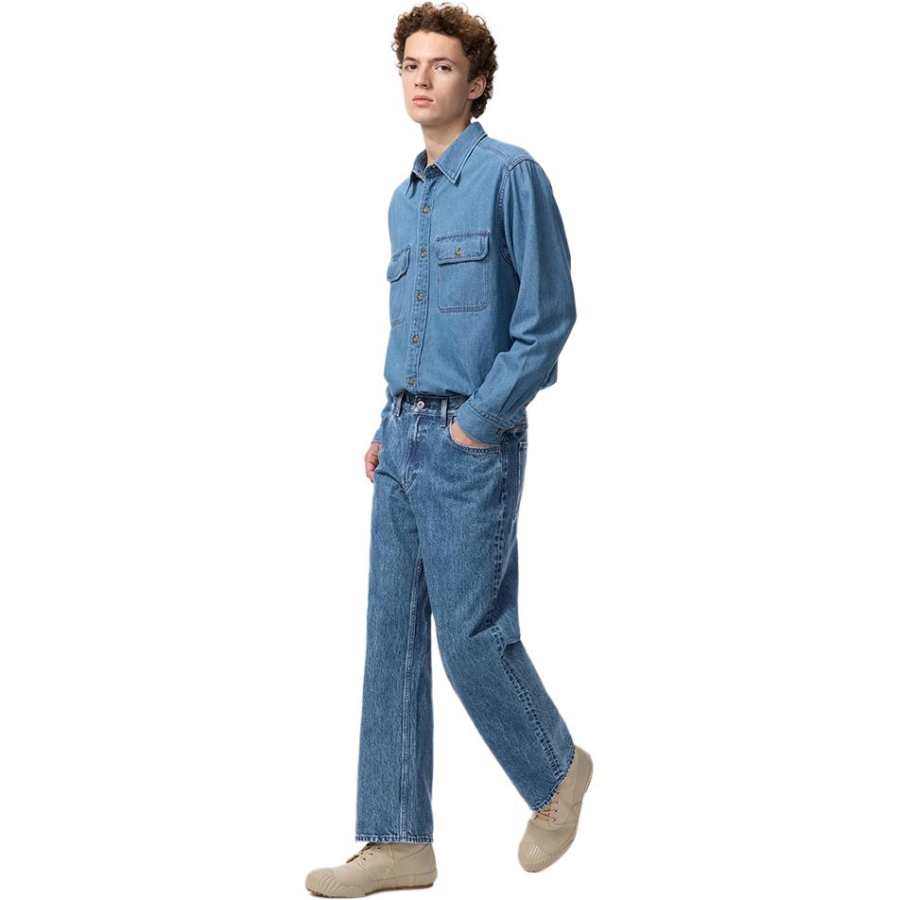 UNIQLO Jeans Unisex Moderate Straight Fit Pants