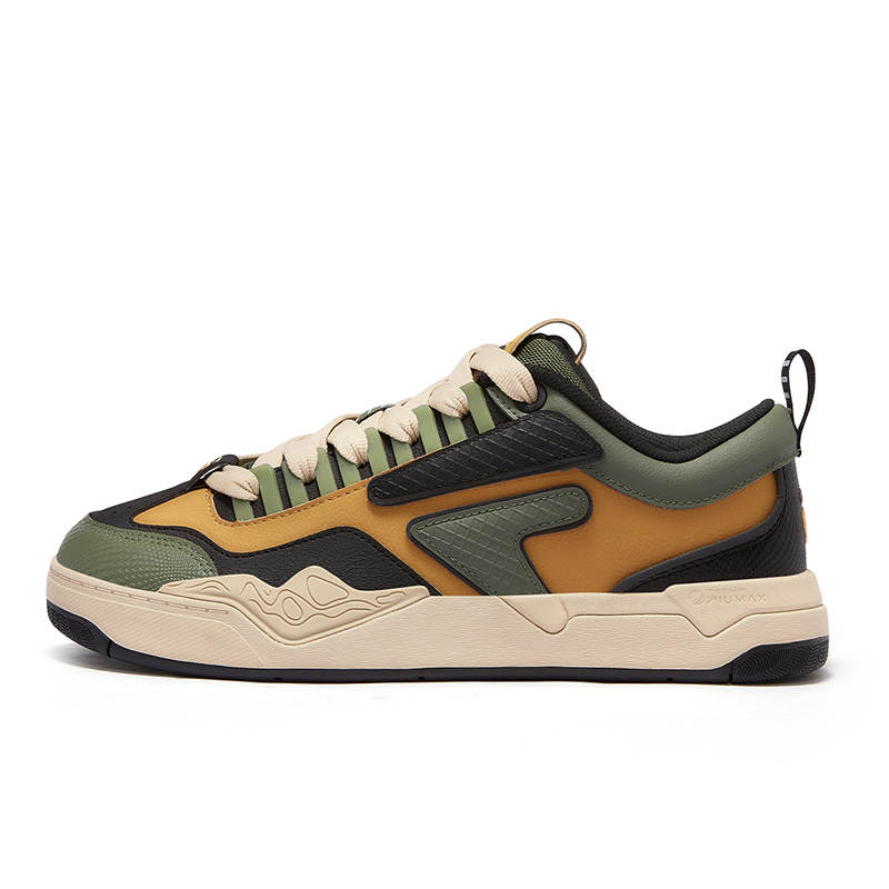 FILA FUSION Abrasion Resistant Low top Skateboard Shoes Men's Green