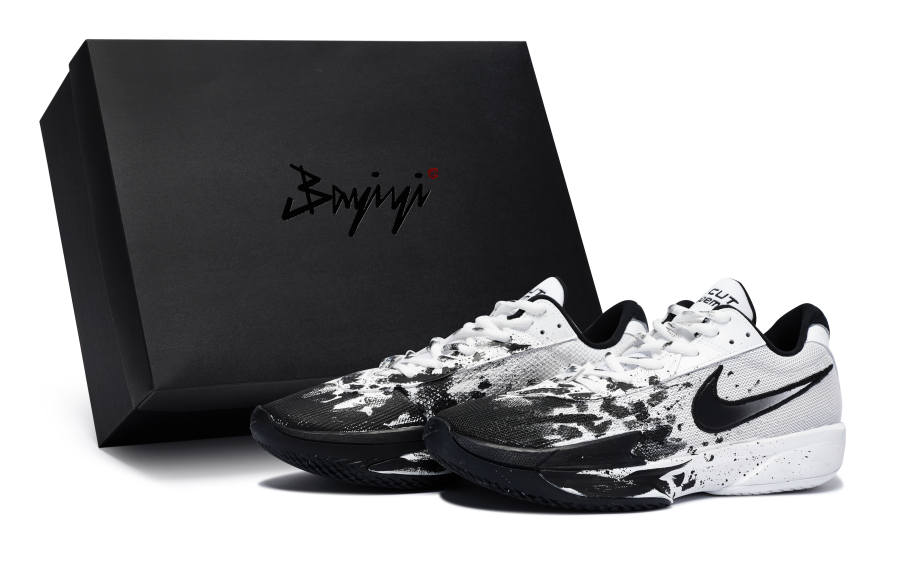 Nike Nike Air Zoom G.T. Cut Academy 811 Manufacturing, Phobia, Special Shoebox Low top Basketball Shoes Men's White Black