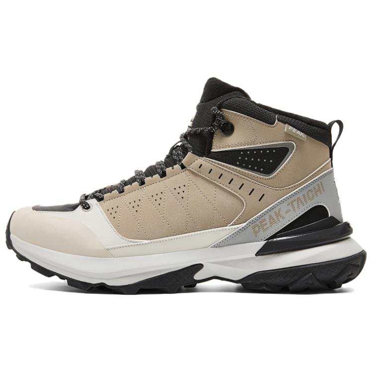 PEAK Taichi Wildland Fleece Lined Fashion Comfortable Slip Resistant Abrasion Resistant High top Hiking Shoes Men's