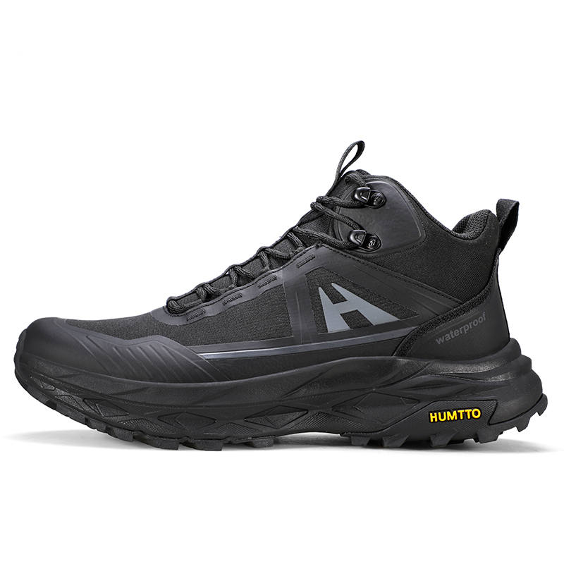 HUMTTO Cushioning Slip Resistant Abrasion Resistant High top Hiking Shoes Men's