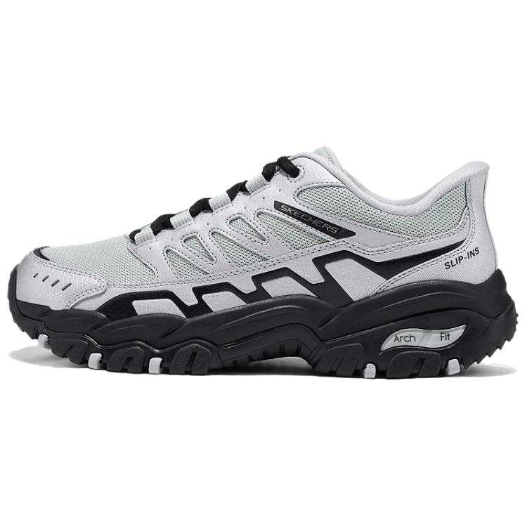 Skechers Lan Lin Hiking Shoes Men's Gray Black