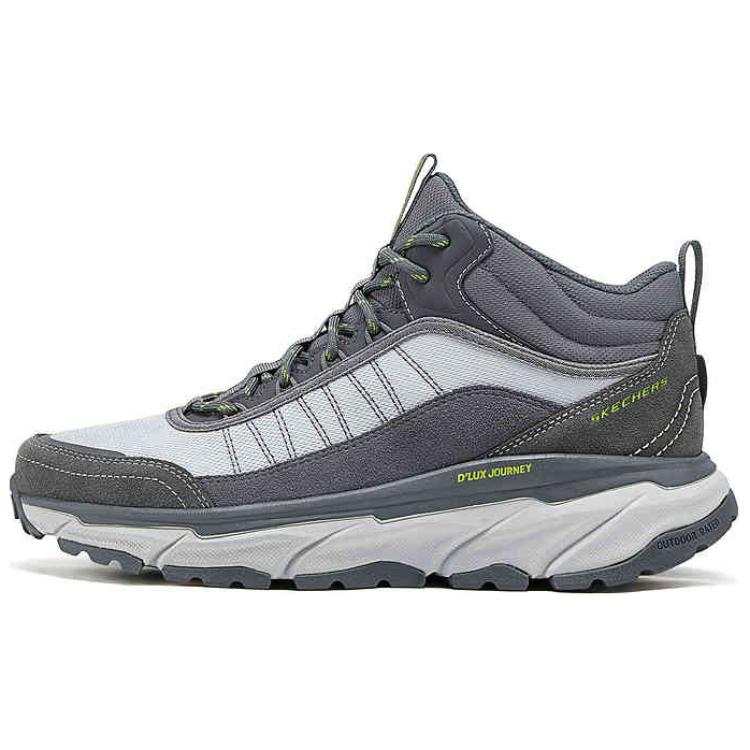 Skechers OUTDOOR MENS Mid top Hiking Shoes Men's Gray