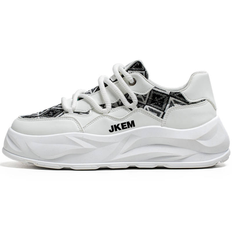 JKEM Slip Resistant Cushioning Abrasion Resistant Slip Resistant Cushioning Abrasion Resistant Low top Skateboard Shoes