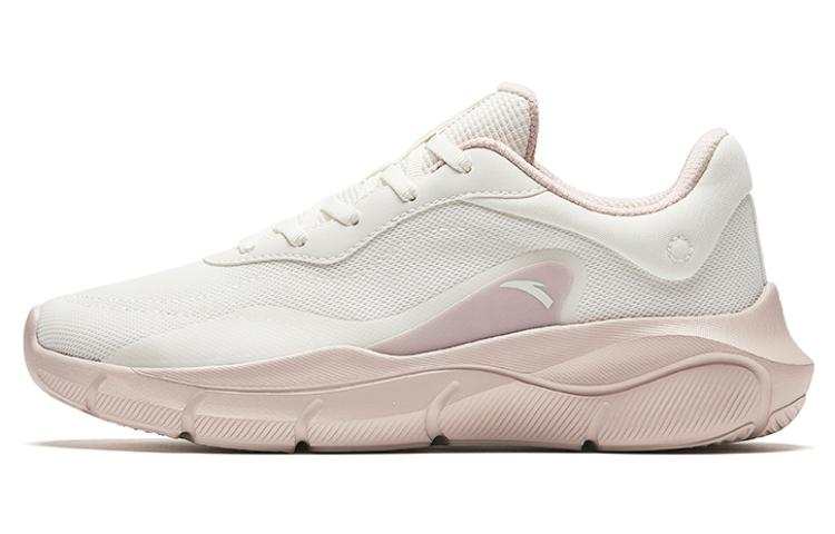 Anta Cushioning Slip Resistant Abrasion Resistant Low top Training Shoes Women's White Gray