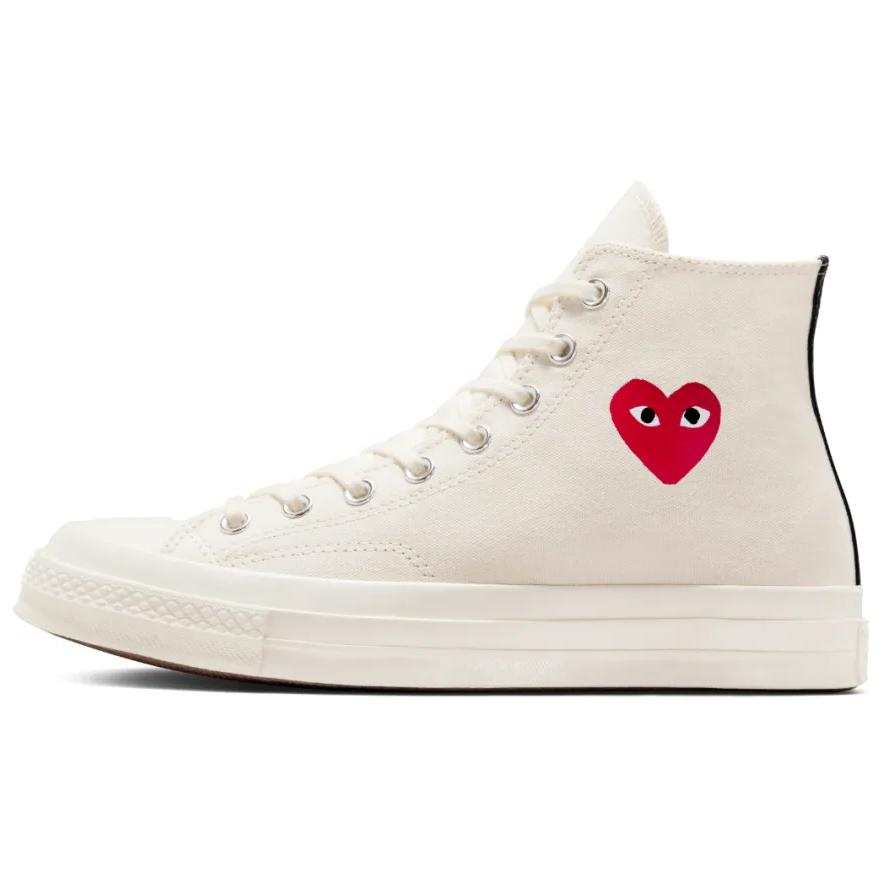 Converse Chuck 70 Comme des Garçons Play x Chuck 70 Converse High 'Single Heart - Milk'