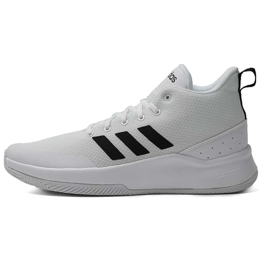 Adidas Adidas Abrasion Resistant High top Basketball Shoes Men's Gray