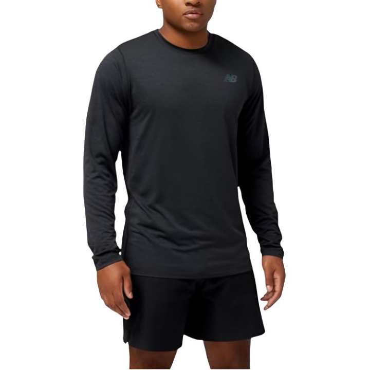 New Balance New Balance T Shirts Men's Black Crew Neck