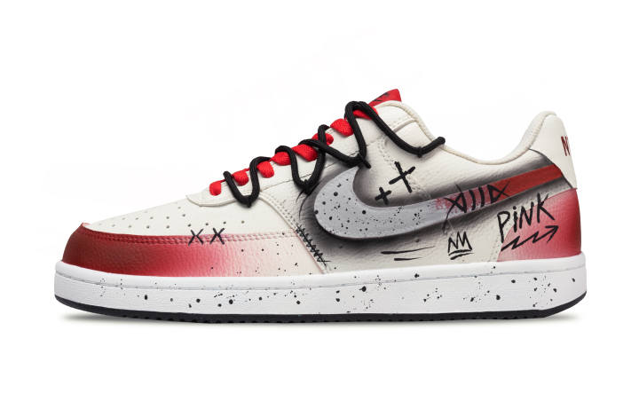 Nike Nike Scarlet Moon Slip Resistant Abrasion Resistant Low top Skateboard Shoes Unisex Dark Red