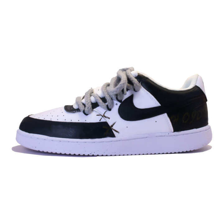 Nike Nike Court Vision Cool Black Star Trail Slip Resistant Cushioning Abrasion Resistant Lightweight