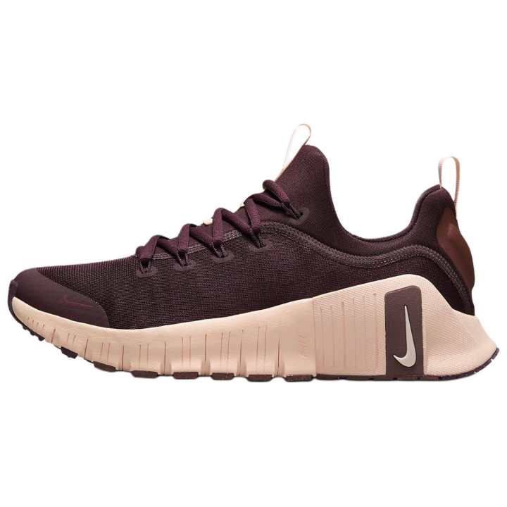 Nike Nike Free Metcon 6 Comfortable Slip Resistant Abrasion Resistant Low top Training Shoes Women's Red