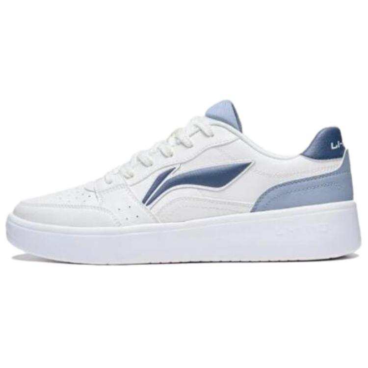 Li-Ning Li Ning Low top Skateboard Shoes Unisex White