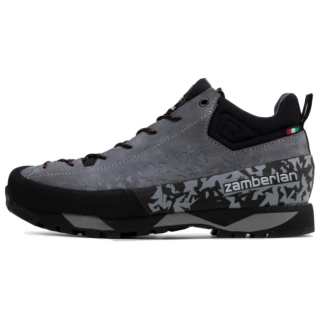 Zamberlan Slip Resistant Abrasion Resistant Low top Hiking Shoes Men's Gray Black