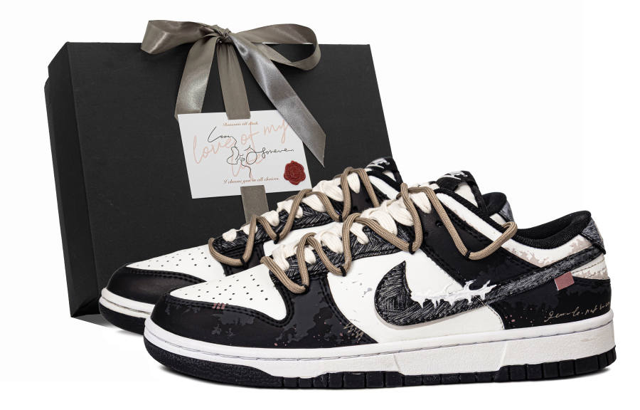 Nike Nike Dunk Zhenling Yueying MONE Manufacturing, Special Box Abrasion Resistant Lightweight Breathable Low top