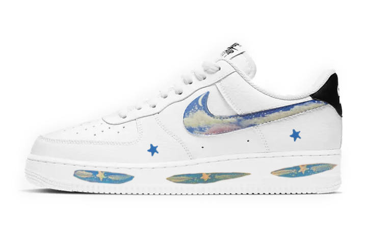 Nike Nike Air Force 1 Skateboard Shoes Unisex Low Top Blue/White