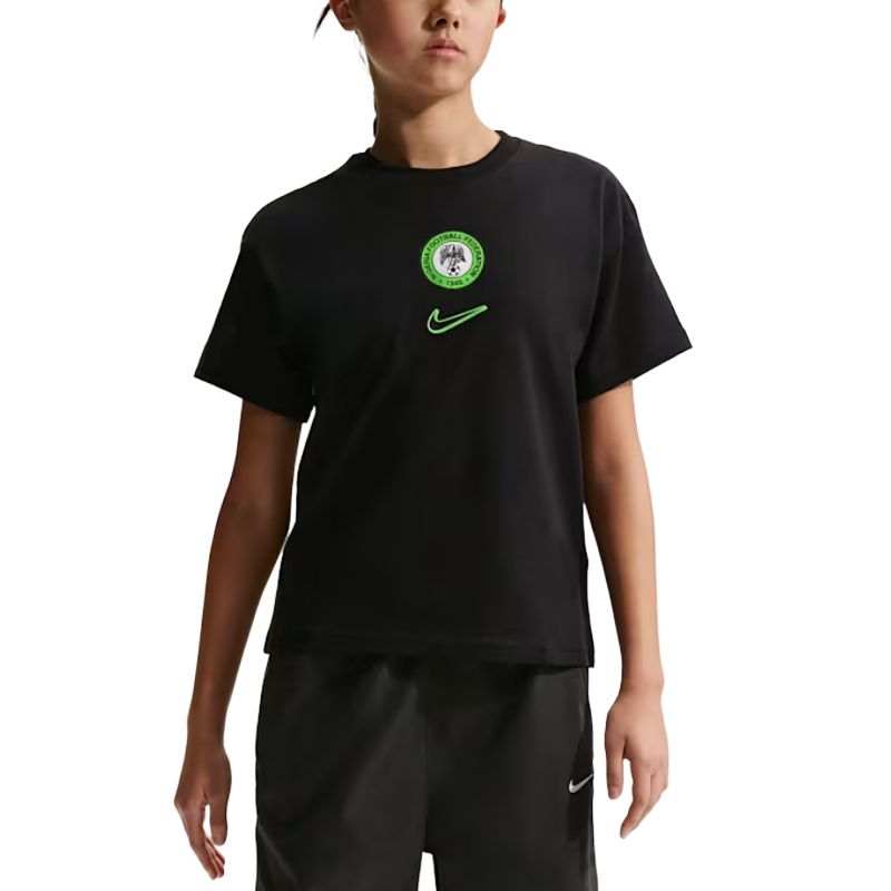Nike Nike T Shirt FW25 Nigeria Premium Goalkeeper Soccer Kids'