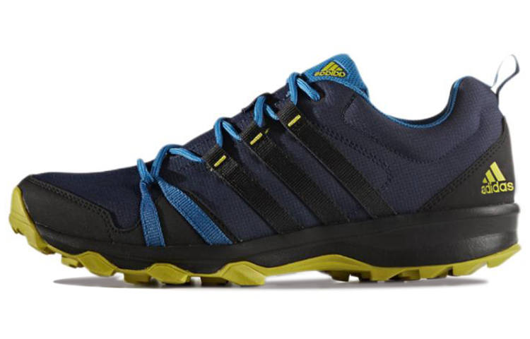 Adidas Adidas Terrex Tracerocker Slip Resistant Abrasion Resistant Low top Mountaineering Shoes Men's Black Blue