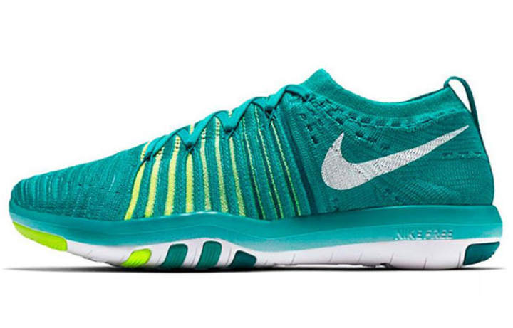 Nike Nike Free Transform Flyknit Fabric Cushioning Slip Resistant Abrasion Resistant Support Low top Training Shoes Women's