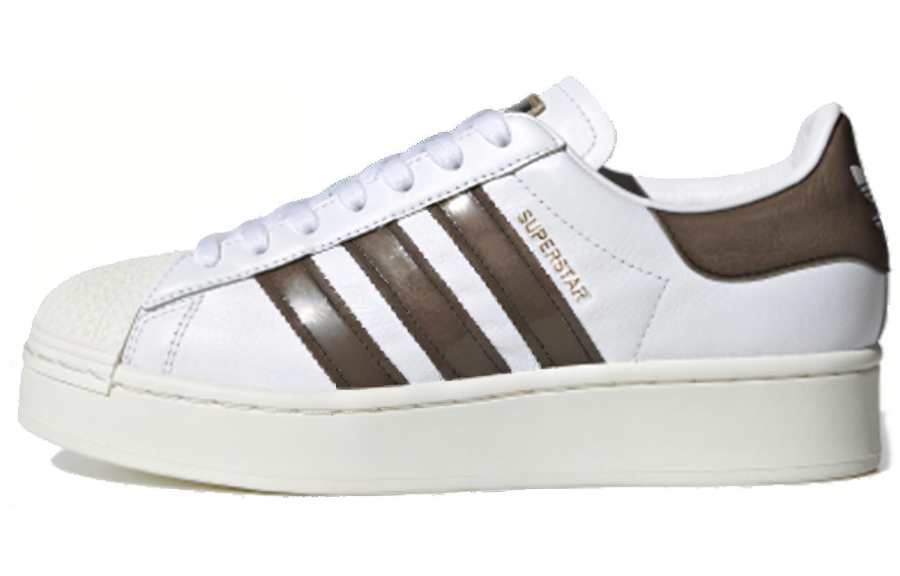 Adidas Originals Adidas BlackPinkAdidas Originals Superstar Bold 'White Brown' Women's