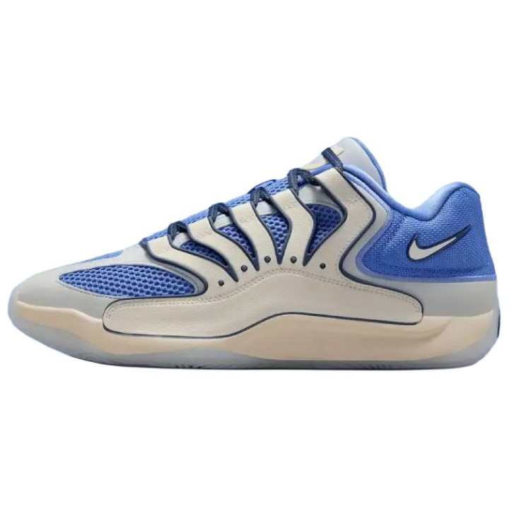 Nike Nike KD 18 Abrasion Resistant Low top Basketball Shoes Unisex Blue White
