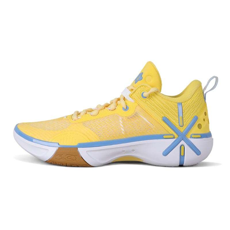 Li-Ning Li Ning Wade Shadow 6 Fabric Low top Basketball Shoes Men's Custard